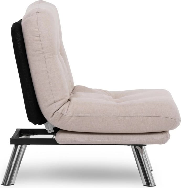 Krevat-karrige një vendësh, Atelier del Sofa, Misa Small Solo v2, krem