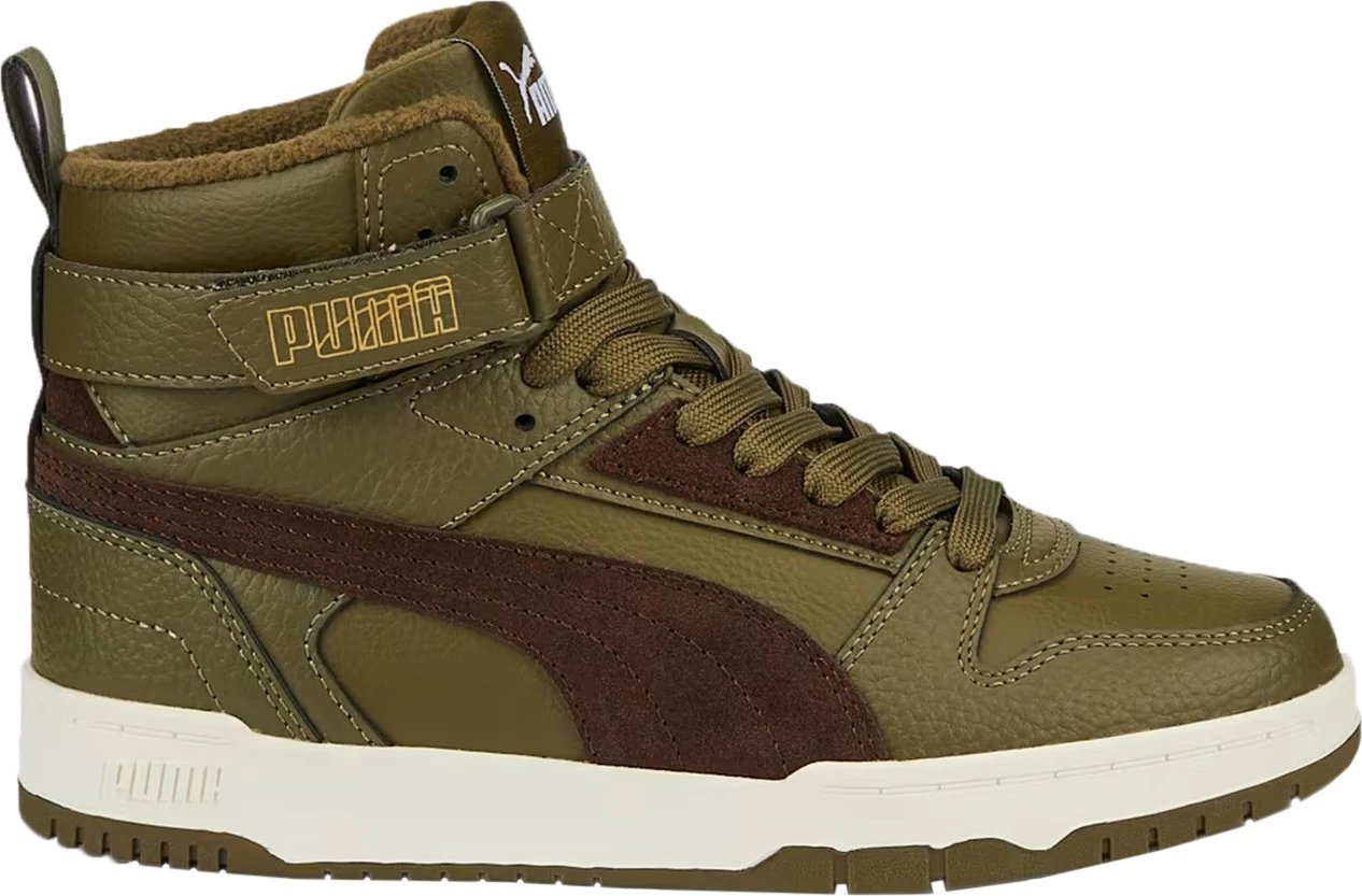 Këpucë për fëmijë Puma, olive