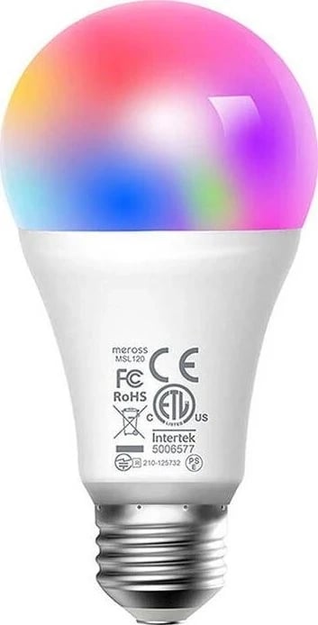 Llamba LED Wi-Fi Meross MSL120EU, Ngjyra RGB