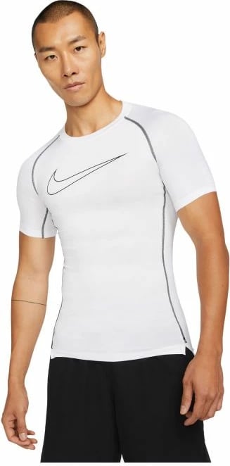 Maicë Nike Pro Dri-FIT për meshkuj, e bardhë