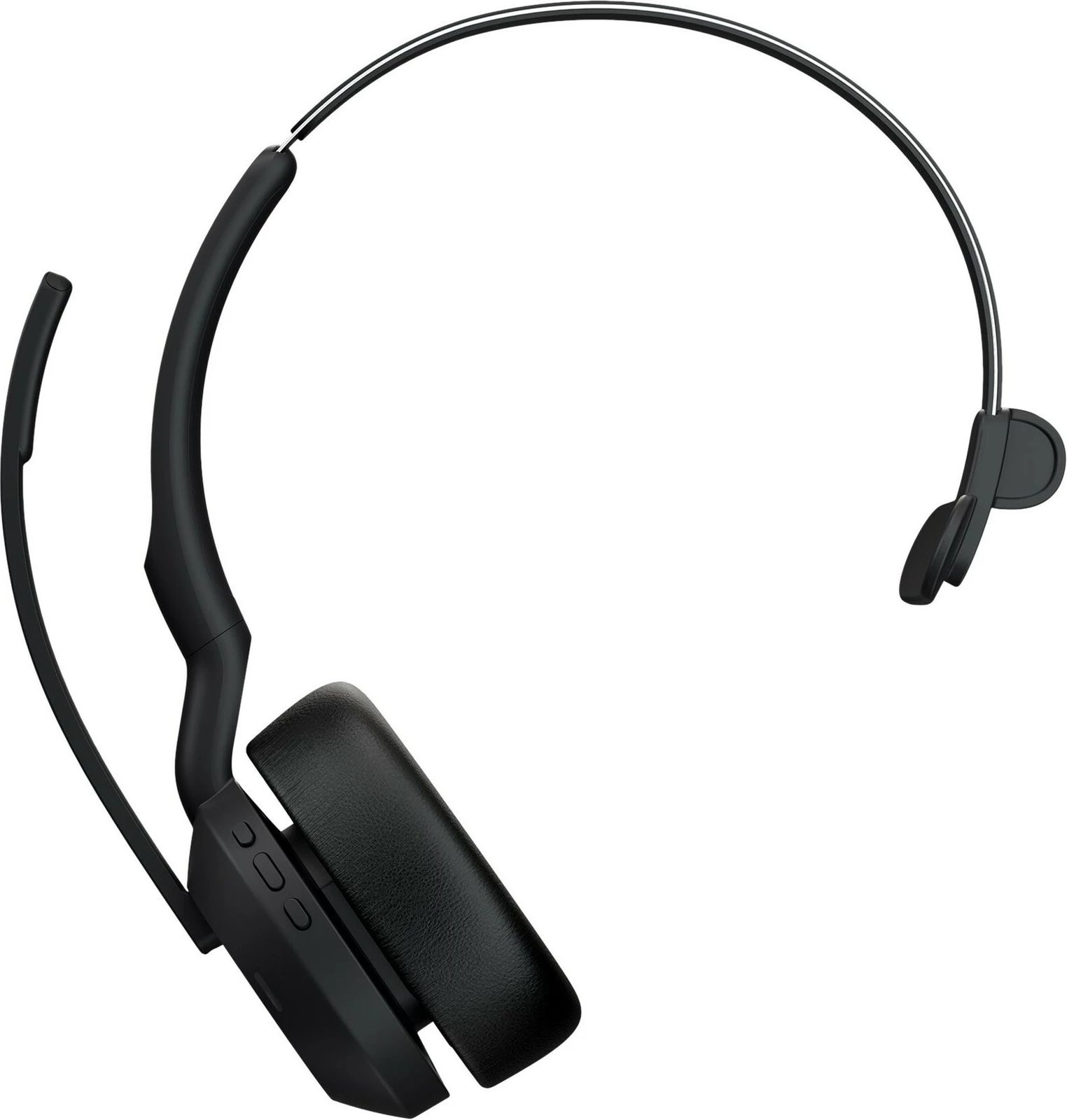 Kufje Jabra Evolve2 55, Link380c MS Mono, Wireless, Office/Call center, 20 - 20000 Hz, 79 g, Black