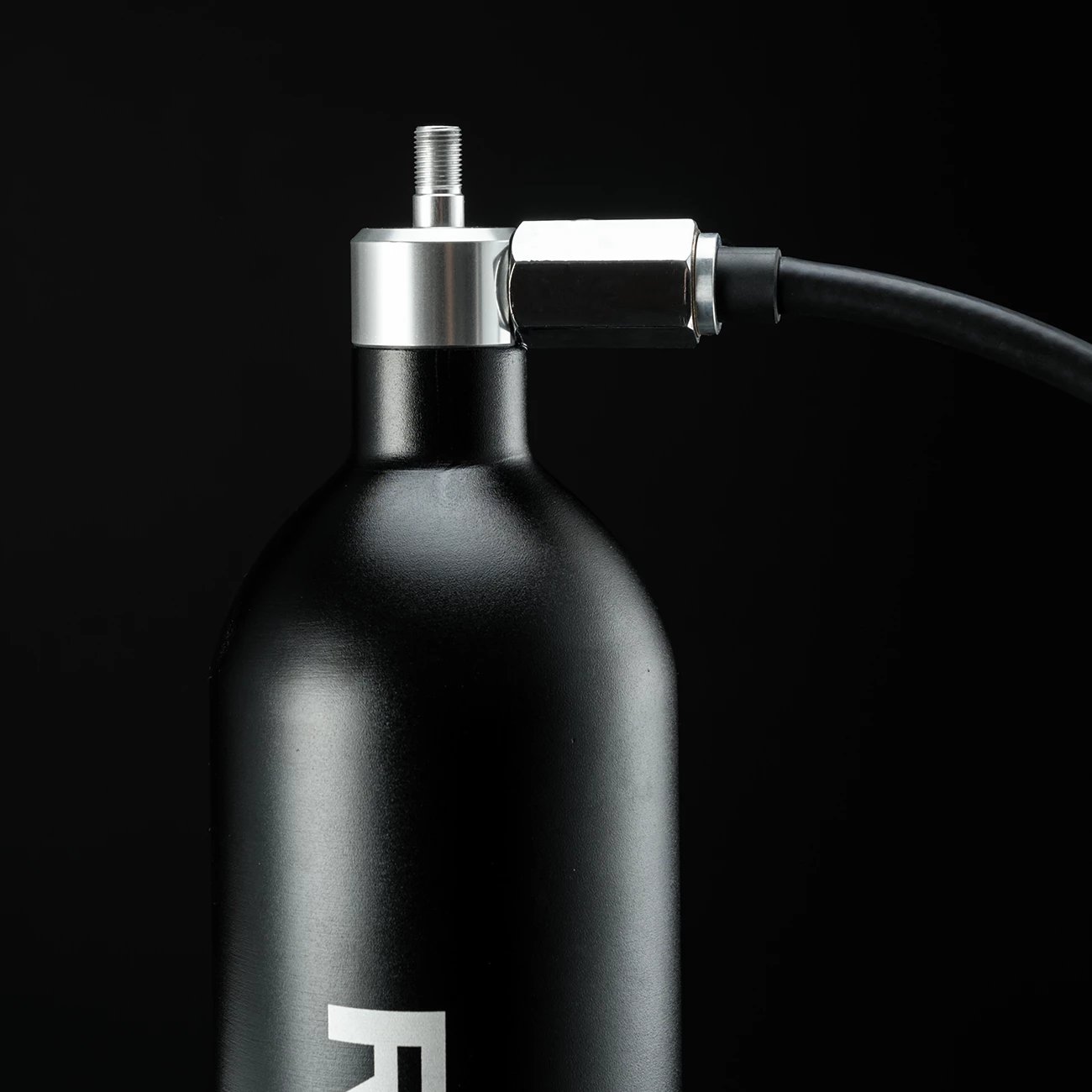 Tank presioni për goma tubeless Rockbros 42310010001, 1.2L, 200 PSI, e zezë