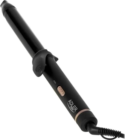 Hekur kaçurrelash, Adler, AD 2115, 25mm keramikë, 45W, kabllo 1.88m, i zi me elemente të arta