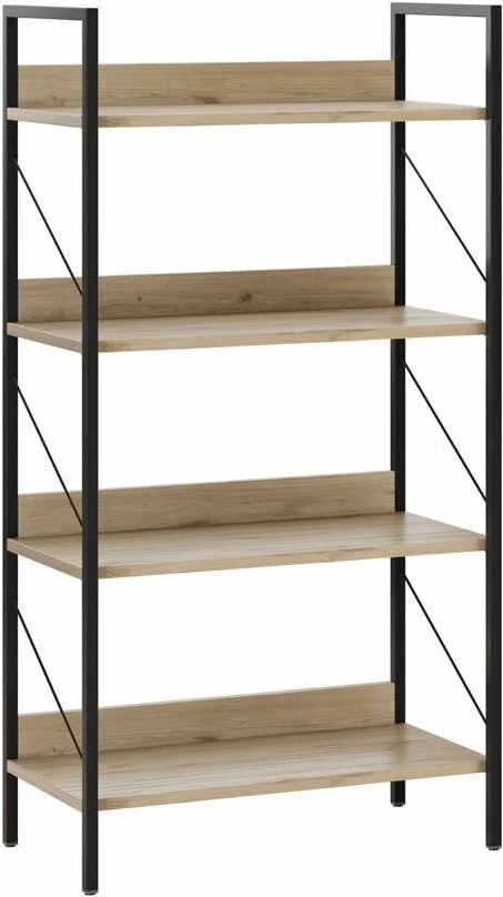 Raft librash Hanah Home, Ktp-840-Ff-1, ngjyrë lisi