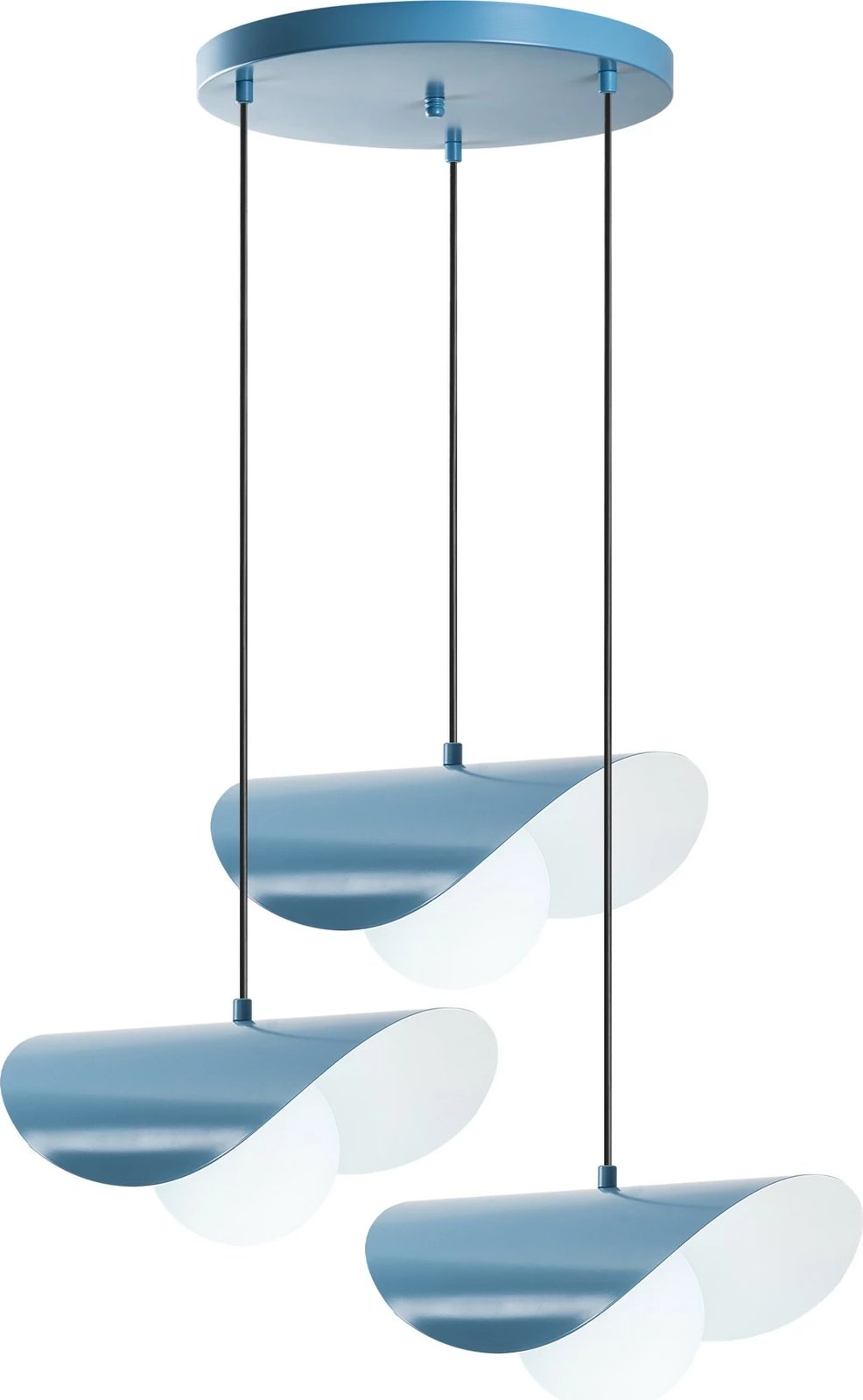 Llambë tavani Opviq Vatoz Nus 6141, ngjyrë kaltër e çelët