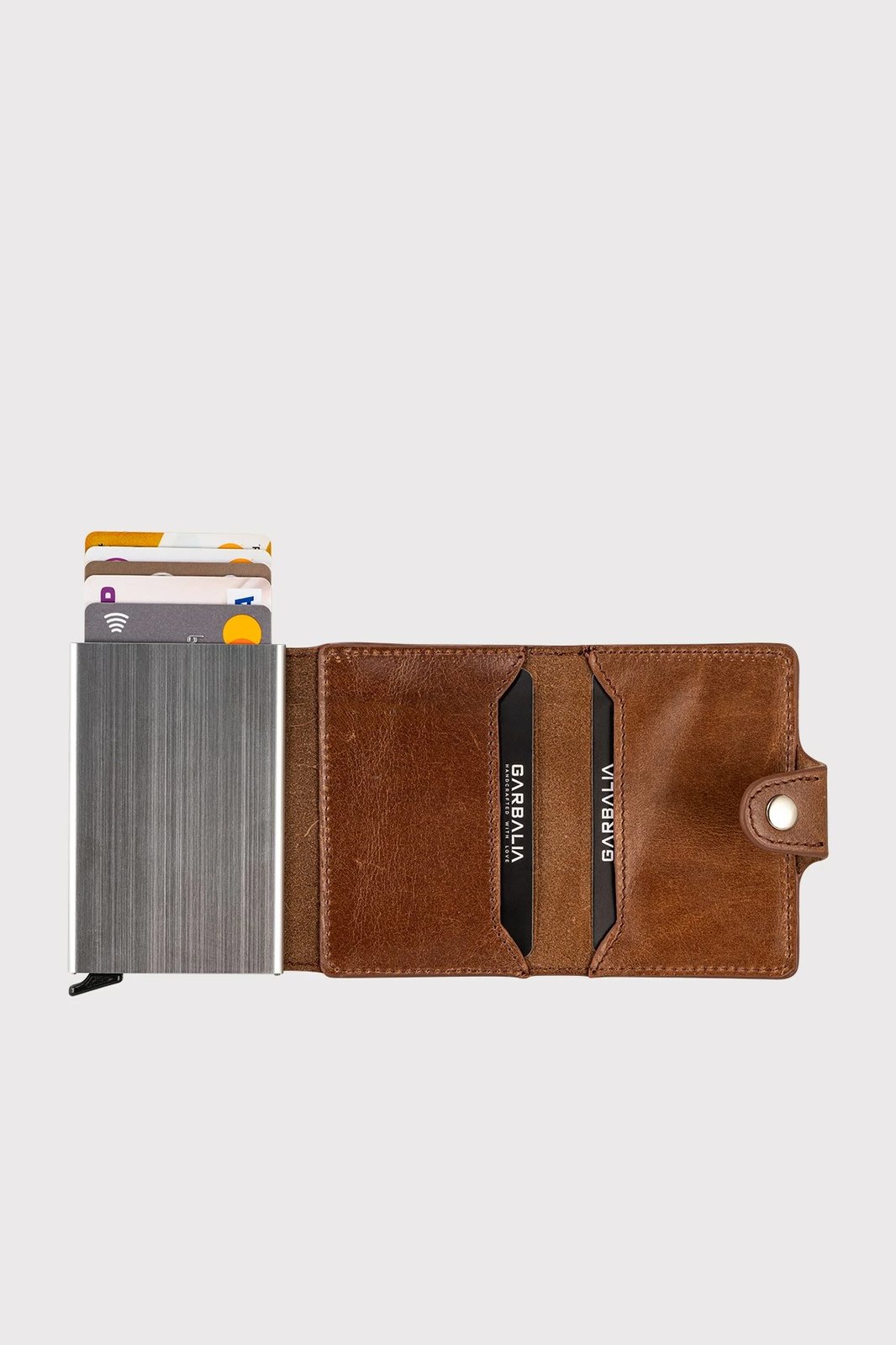 Portofol unisex Zoozie Bags, Bern, ngjyrë kafe