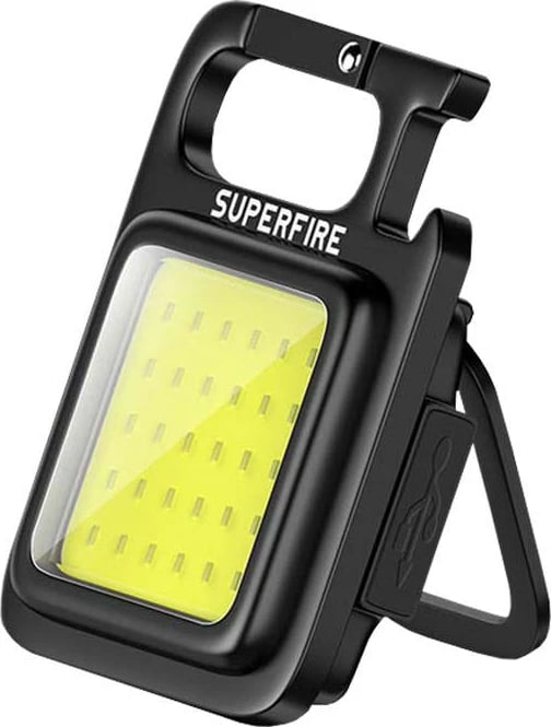 Dritë dore Superfire MX16, 600lm, 500mAh, USB-C, e zezë