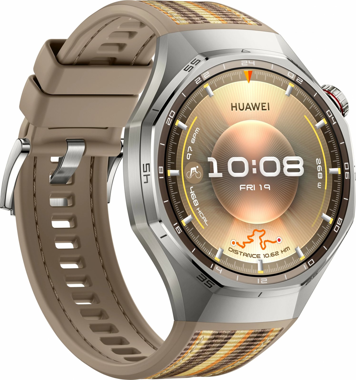Smartwatch Huawei WATCH GT6 Pro 46mm Atum-B29W, rrip kafe