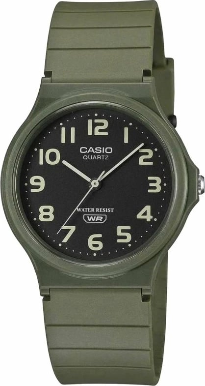 Orë dore CASIO unisex, e gjelbër
