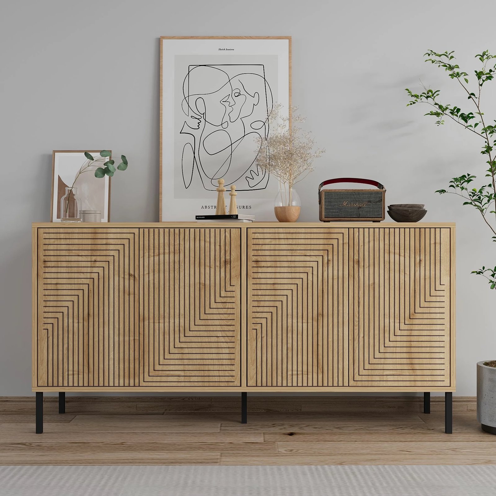 Konsol Skye Decor, Evolet - lis safir