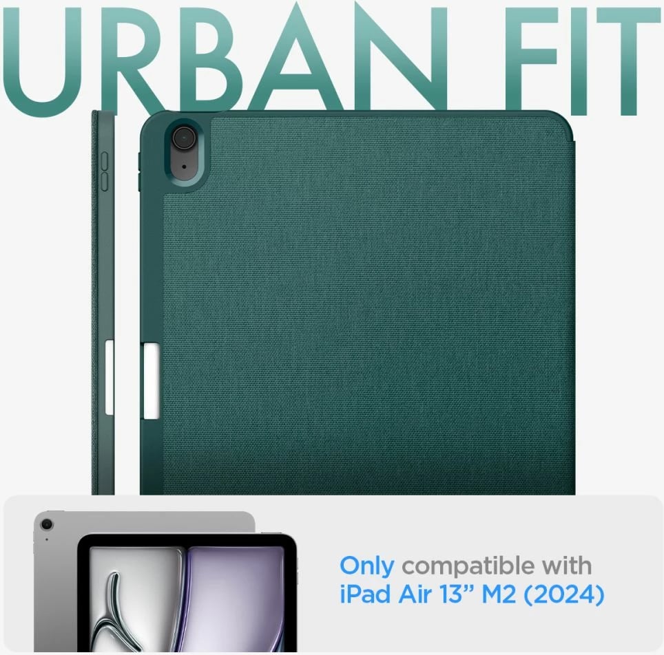 Mbështjellës Spigen Urban Fit për iPad Air 13" 2024, Gjelbër Mbështjellës Spigen Urban Fit për iPad Air 13" 2024, Gjelbër