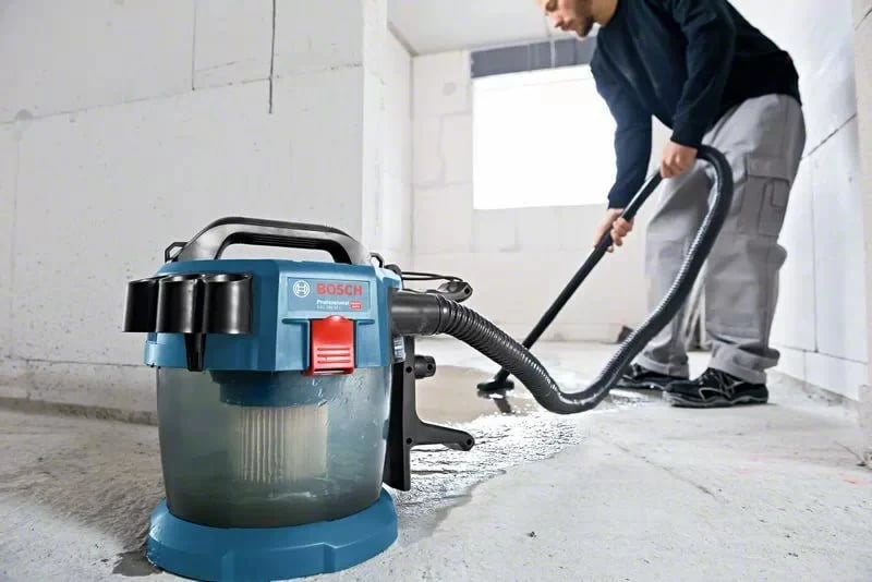 Fshesë industriale BOSCH GAS 18V-10 L Professional, me bateri, 800g, zi/blu