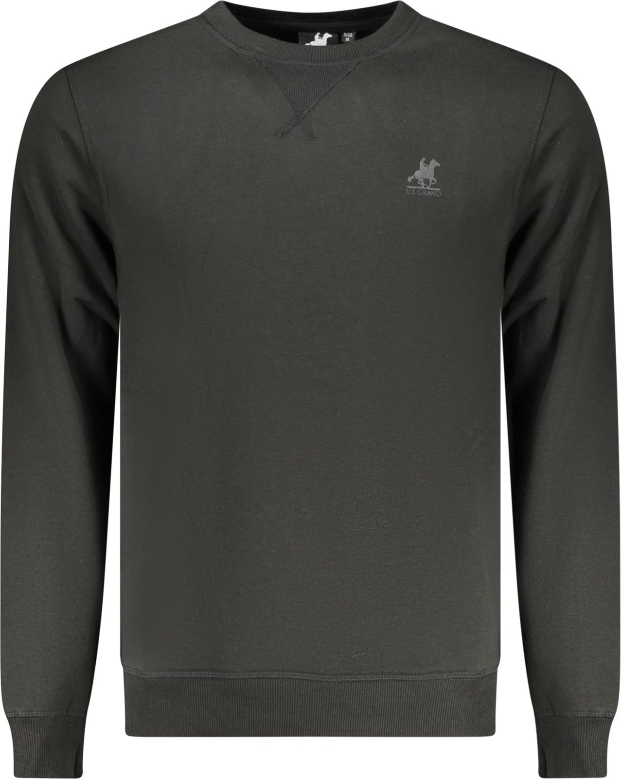 Duks për meshkuj US GRAND zip-up, i zi