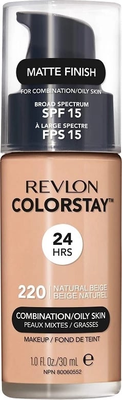Fondatinë Revlon ColorStay 220 Natural Beige 30ml