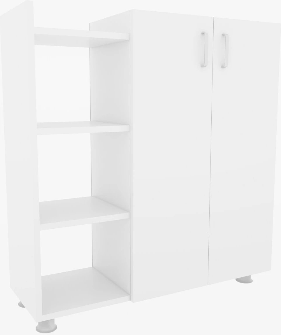Dollap për këpucë Hanah Home, Asus, i bardhë
