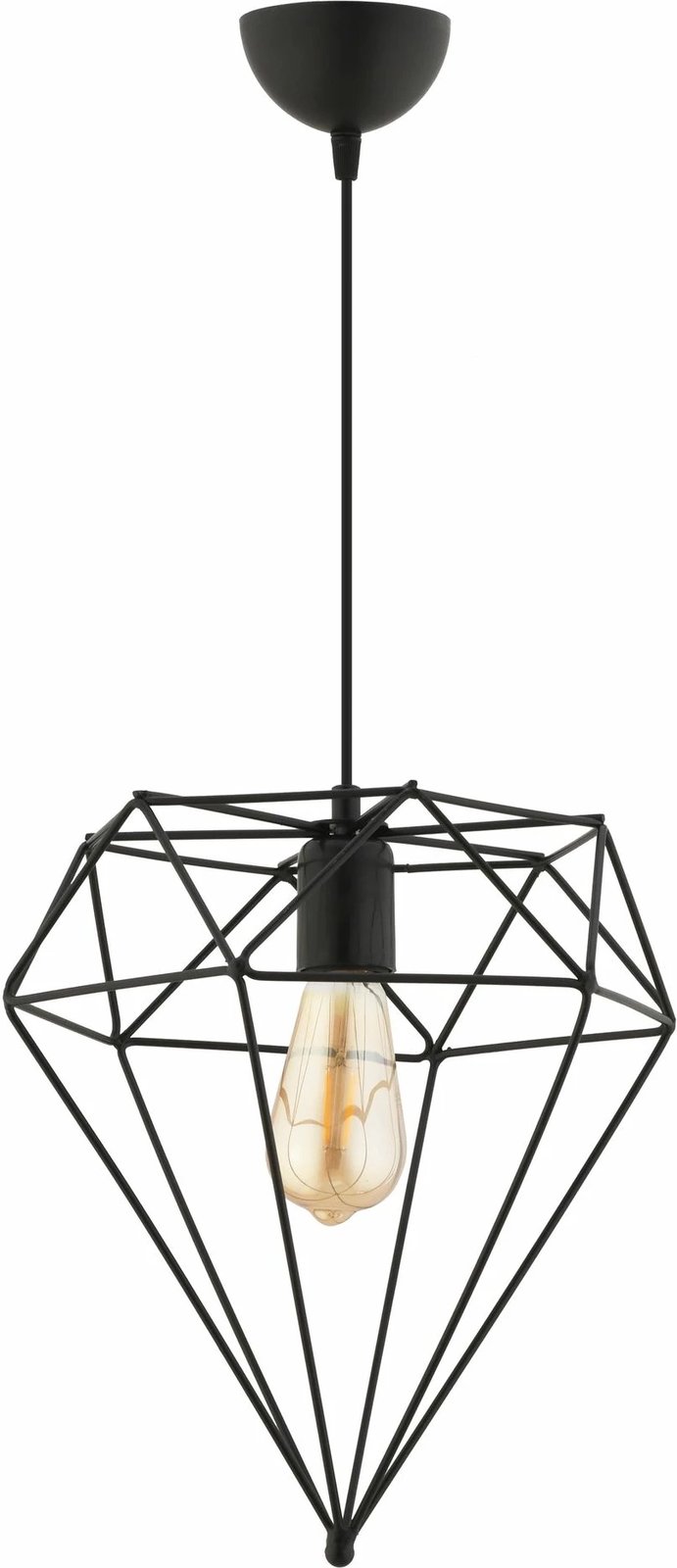 Llambë tavani Opviq, model Diamond, e zezë