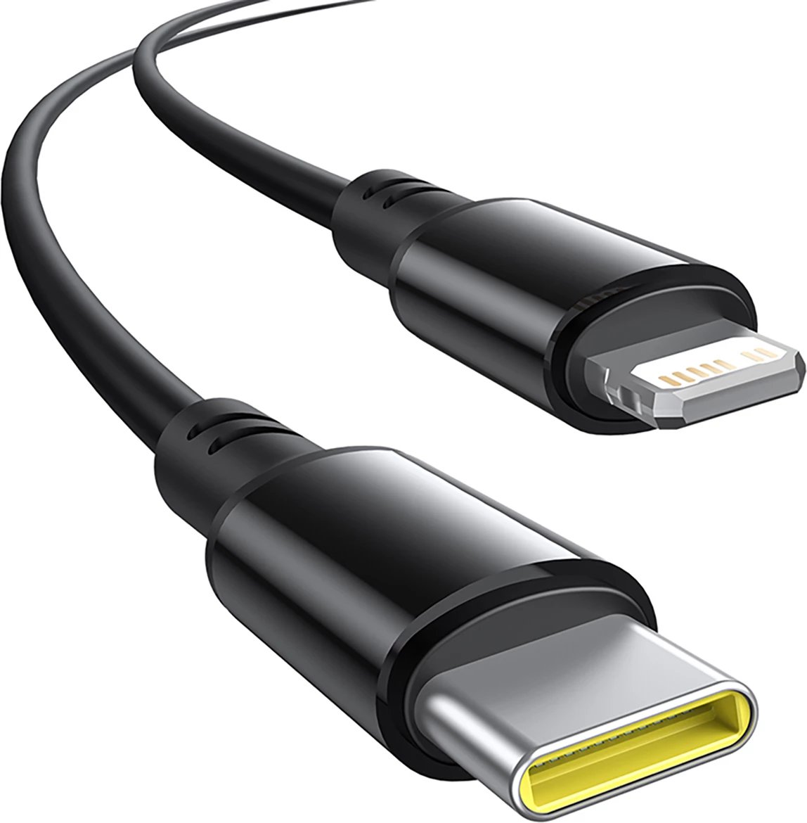 Karikues veture Baseus Circular, 60W, USB-A + USB-C, kabllo e integruar Lightning + USB-C 1.4m, e zezë