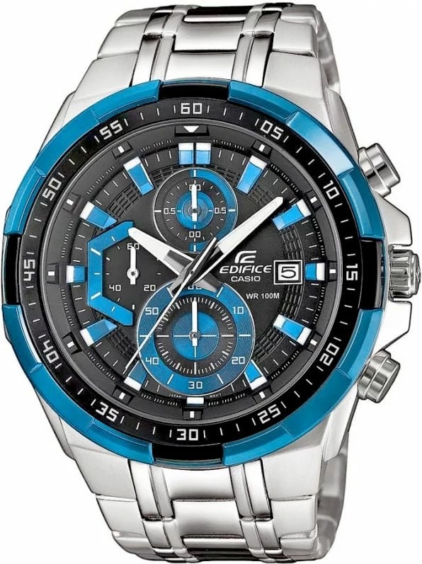 Orë dore për meshkuj CASIO Edifice, argjend