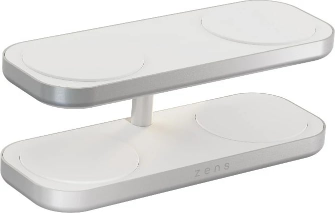 Karikues wireless ZENS ZEQC01W/00, 65 W, për celular, kufje, smartwatch, i bardhë