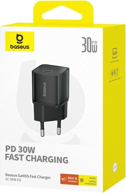 Karikues Baseus GAN5S P10162504113-00, 30W, i zi