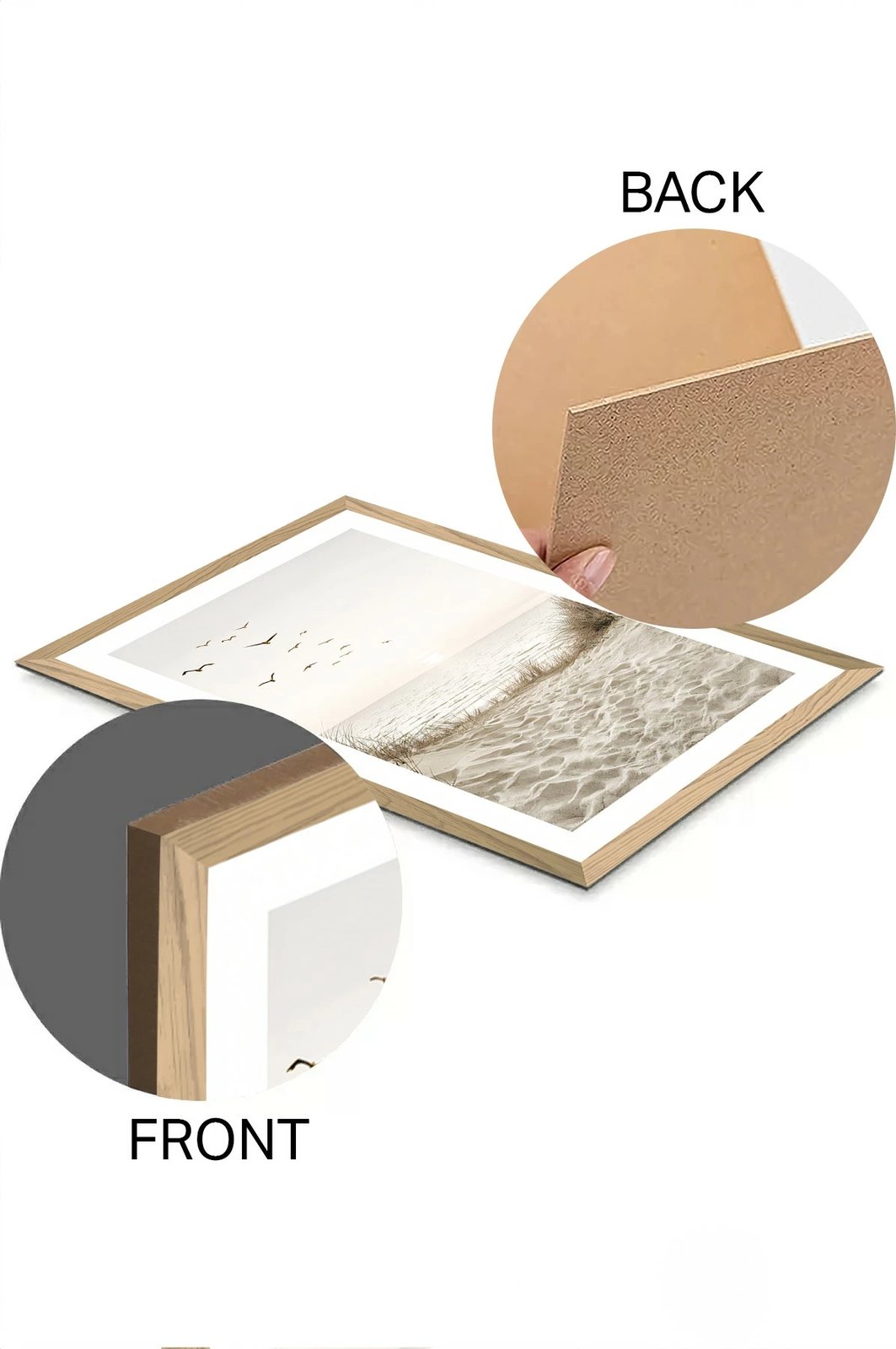 Pikturë dekorative, Wallity, Tekhammdf61, shumëngjyrëshe, 33x48cm