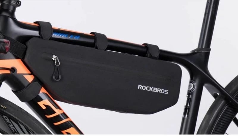 Çantë kornize biçiklete Rockbros, e zezë