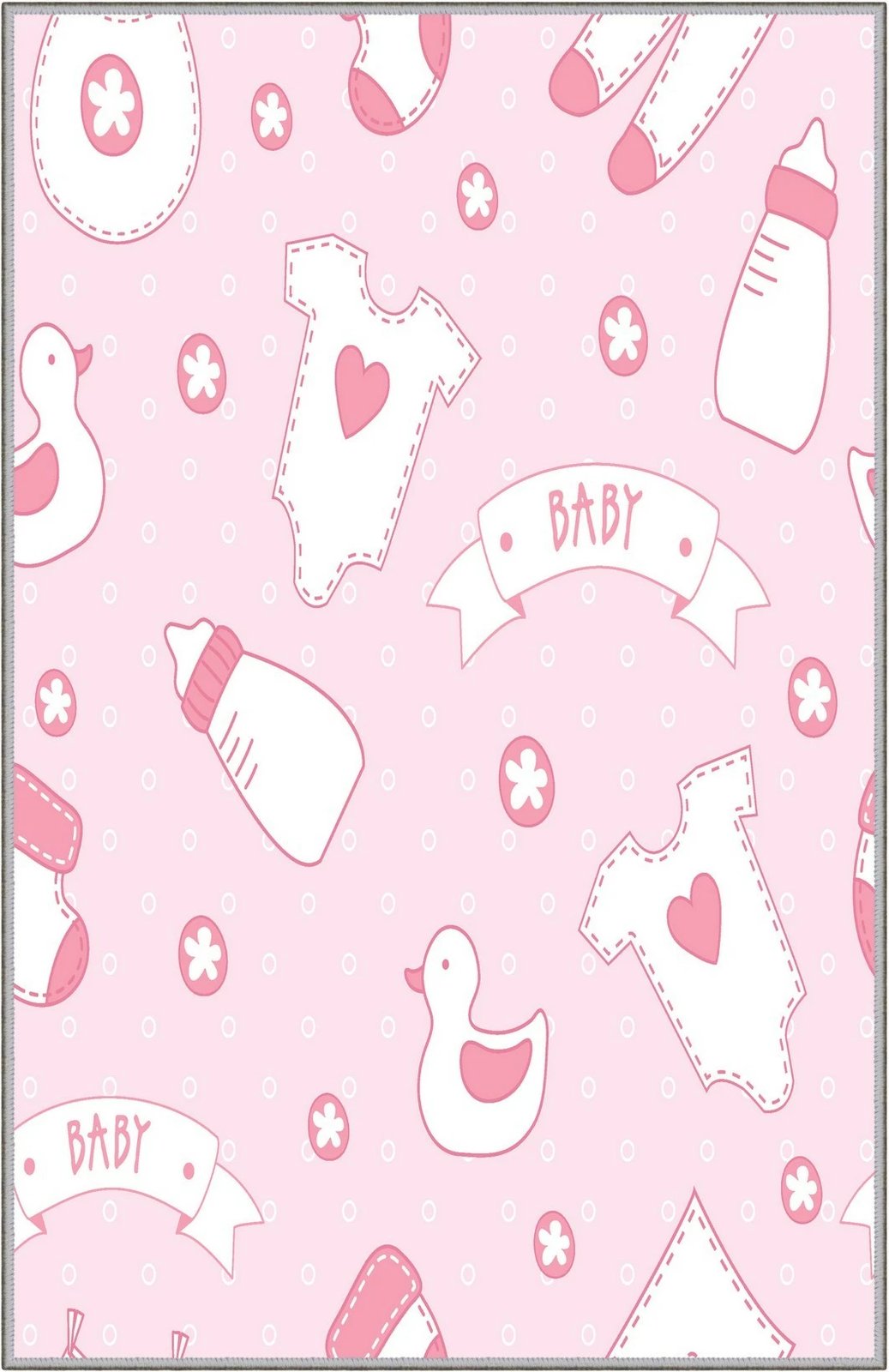 Qilim për korridor, shumëngjyrësh, dizajn për fëmijë, 100x200cm, Conceptum Hypnose, HMNT186