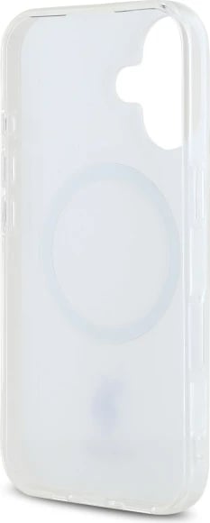 Mbështjellës U.S. Polo Assn. IML Ring MagSafe për iPhone 16, Bardhë Mbështjellës U.S. Polo Assn. IML Ring MagSafe për iPhone 16, Bardhë