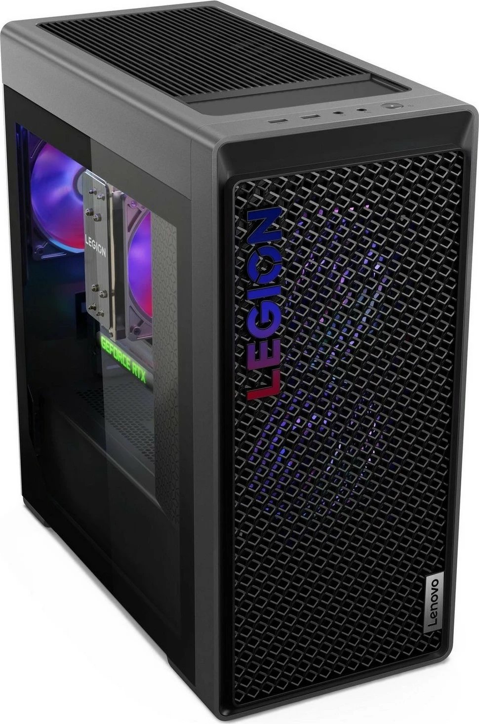 Kompjuter Lenovo Legion T5, Core i7-14700KF, 32GB RAM, 2TB SSD, RTX4070 SUPER, ngjyrë e zezë
