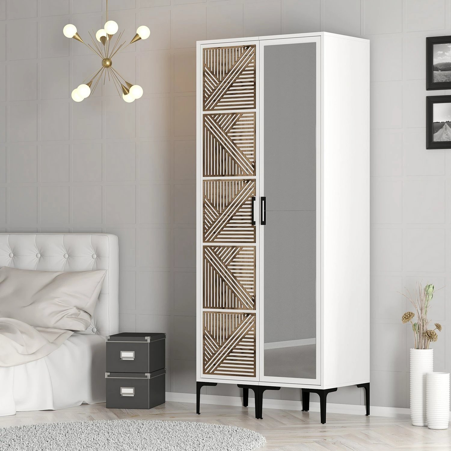 Dollap Skye Decor, Kumsal PR, i bardhë