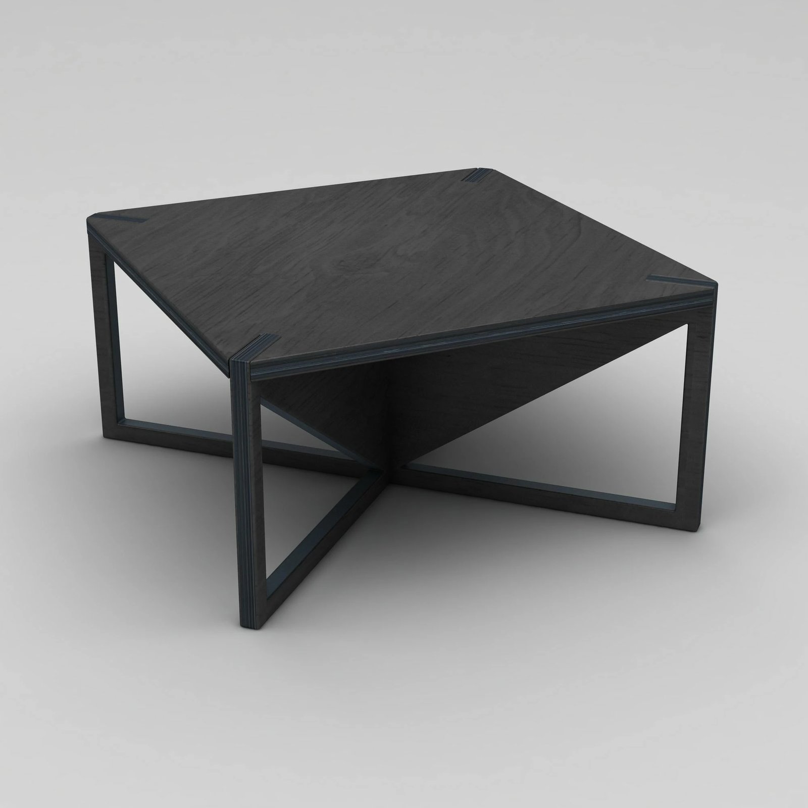 Tavolinë kafeje Skye Decor, ngjyrë e zezë