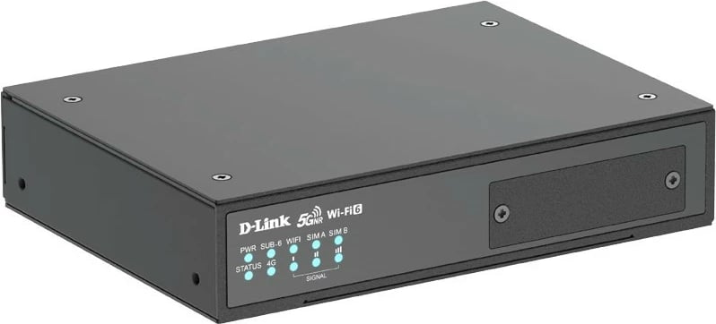 Router 5G D-Link DWM-550-G, Wi-Fi 6 AX1800, 4 porta LAN, 2 SIM, i zi