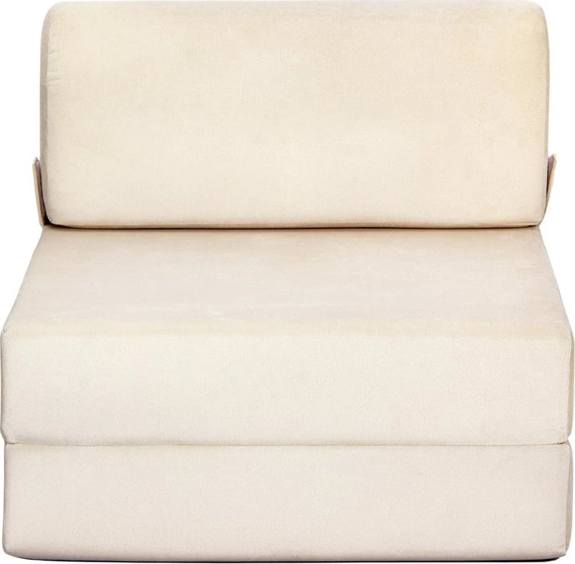 Krevate-kolltuk një vendësh, Atelier del Sofa, Magic, kadife bezhë