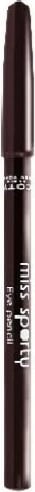 Laps për sy Miss Sporty Fabulous Kohl Kajal Eye Pencil për femra 002 Solid 4g