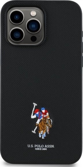 Mbështjellës U.S. Polo Assn. USHCP15XPEMK për iPhone 15 Pro Max 6.7", i zi Mbështjellës U.S. Polo Assn. USHCP15XPEMK për iPhone 15 Pro Max 6.7", i zi