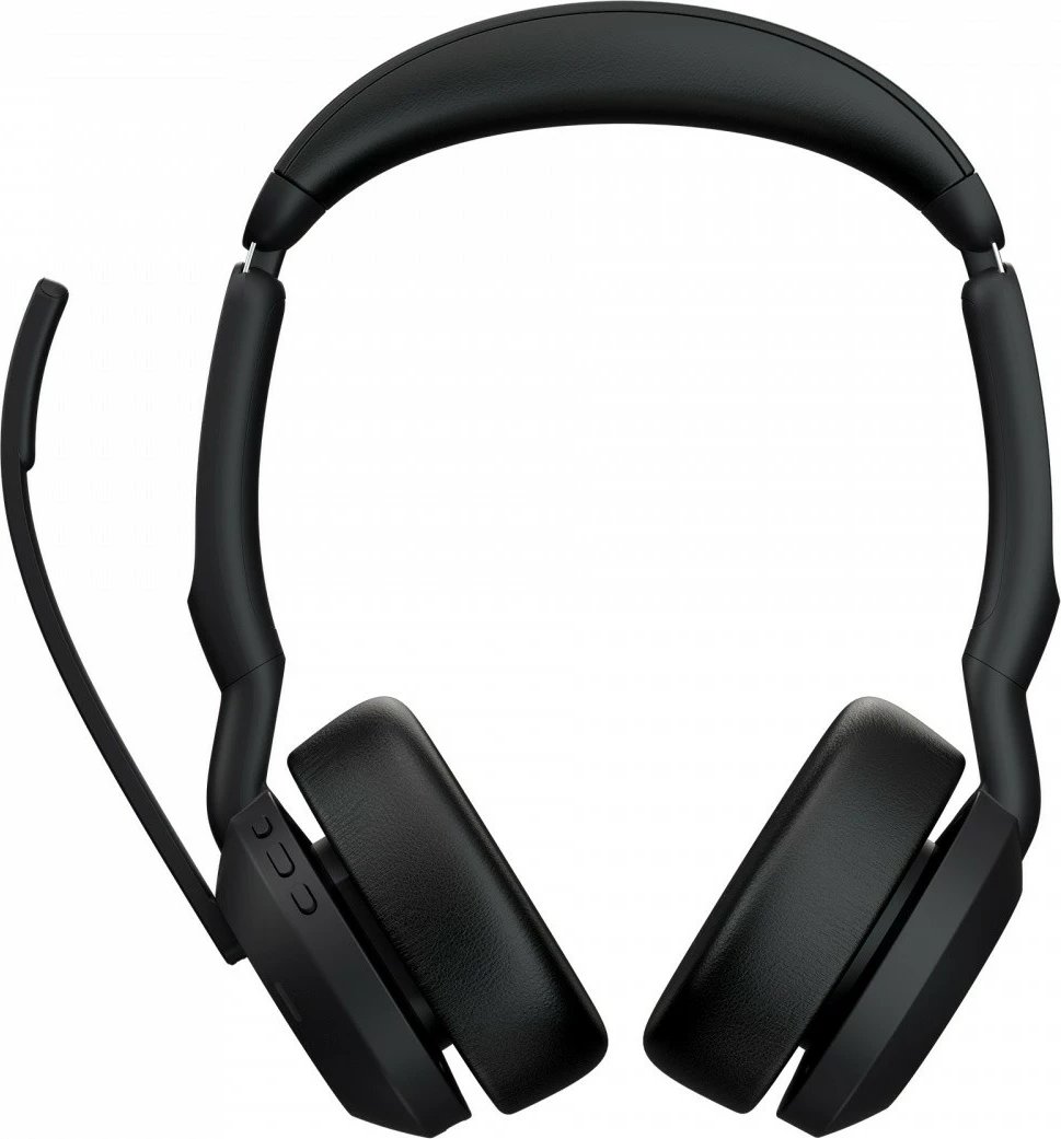 Kufje Jabra Evolve2 55 Link380a MS Stereo, pa tela, me mikrofon, e zezë