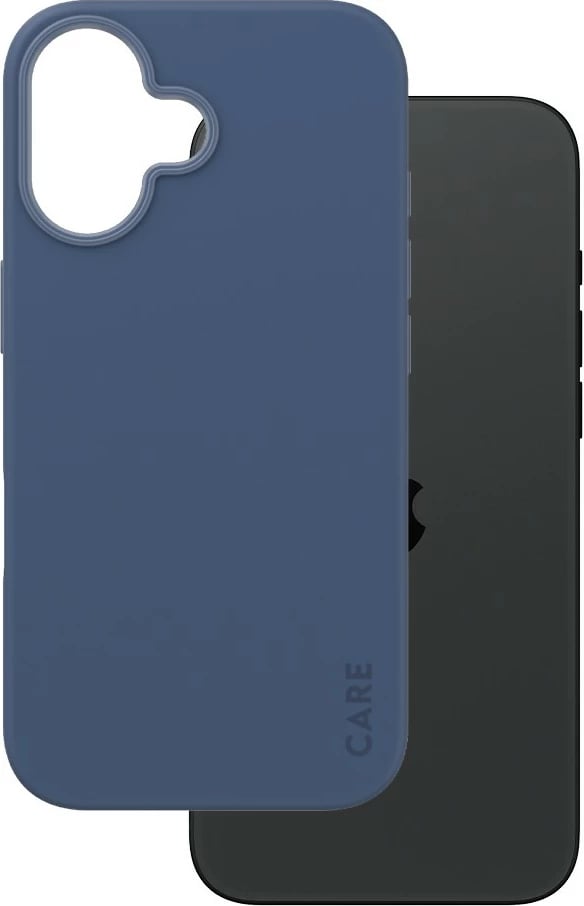 Mbështjellës PanzerGlass CARE Case MagSAFE për iPhone 16, kaltër