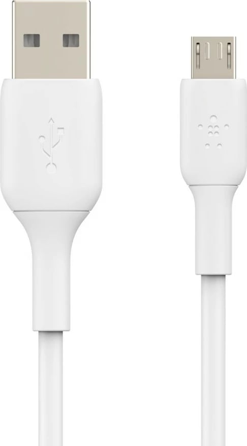 Kabllo Belkin BOOST↑CHARGE, 1 m, USB A në Micro-USB B, Bardhë