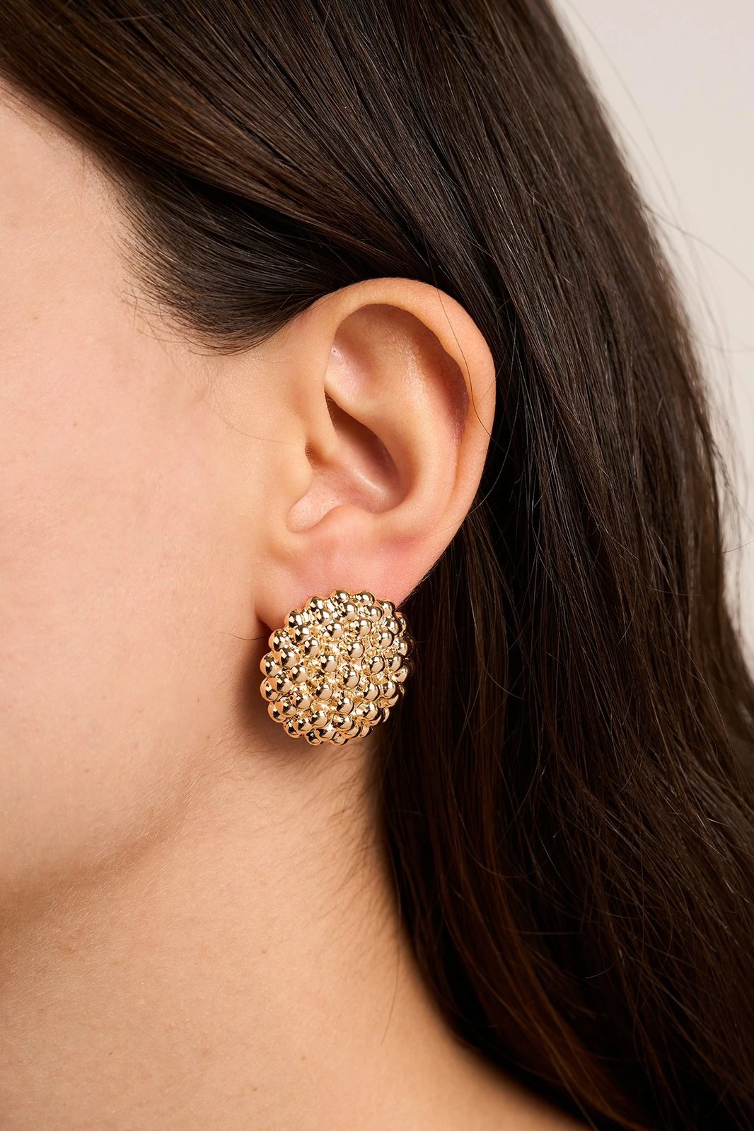 Vathë metalik Elika, ngjyrë ari, ELKGC68341