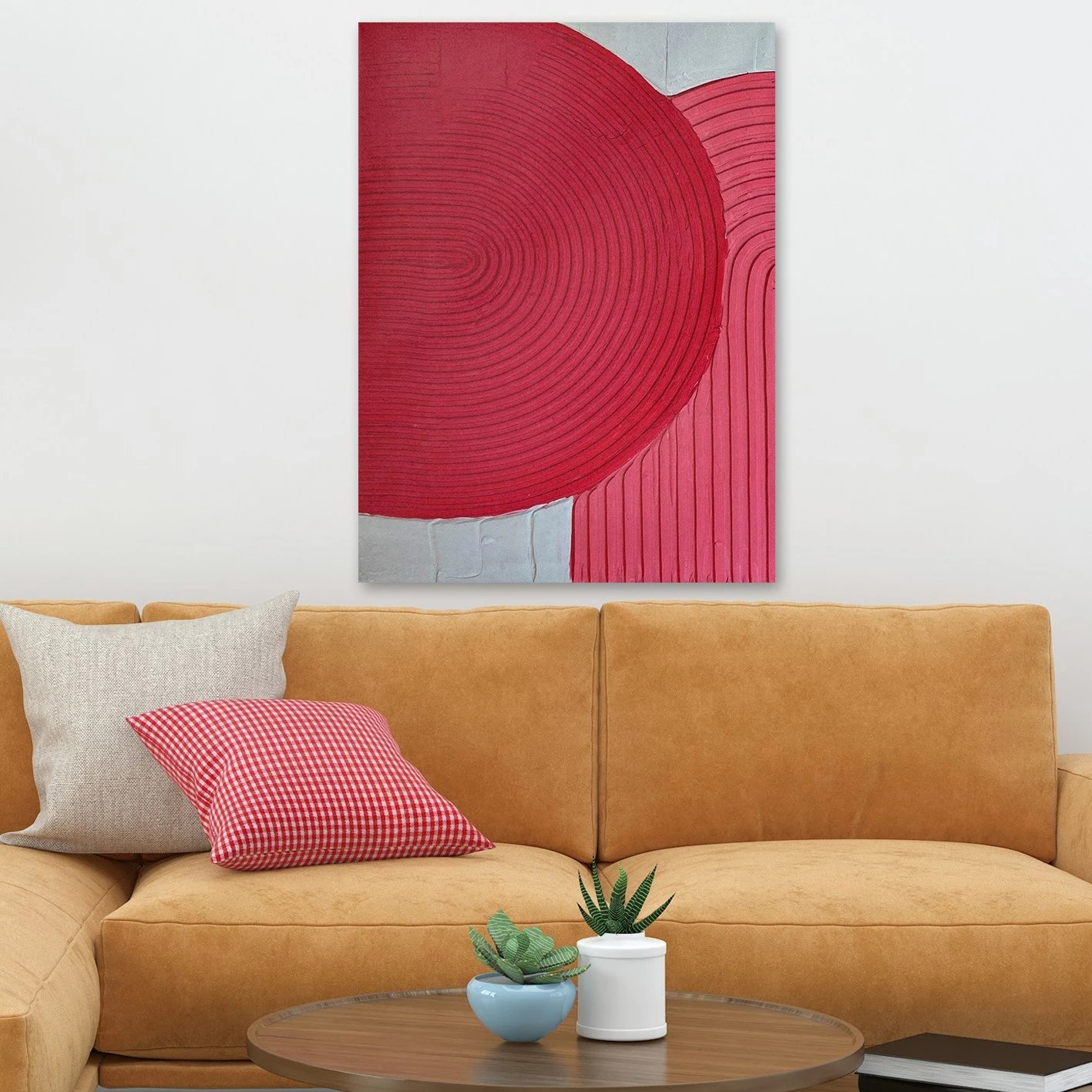 Pikturë dekorative 3D në kanavacë, shumëngjyrëshe, RFB20_70100