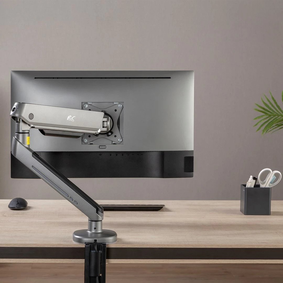 Mbajtës monitori NanoRS Gaming 17-32", me ndriçim RGB, i zi Mbajtës monitori NanoRS Gaming 17-32", me ndriçim RGB, i zi