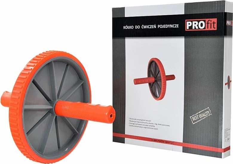 Rolo stërvitore Profit DK 3216-1 për meshkuj dhe femra Yakimasport, portokalli dhe gri