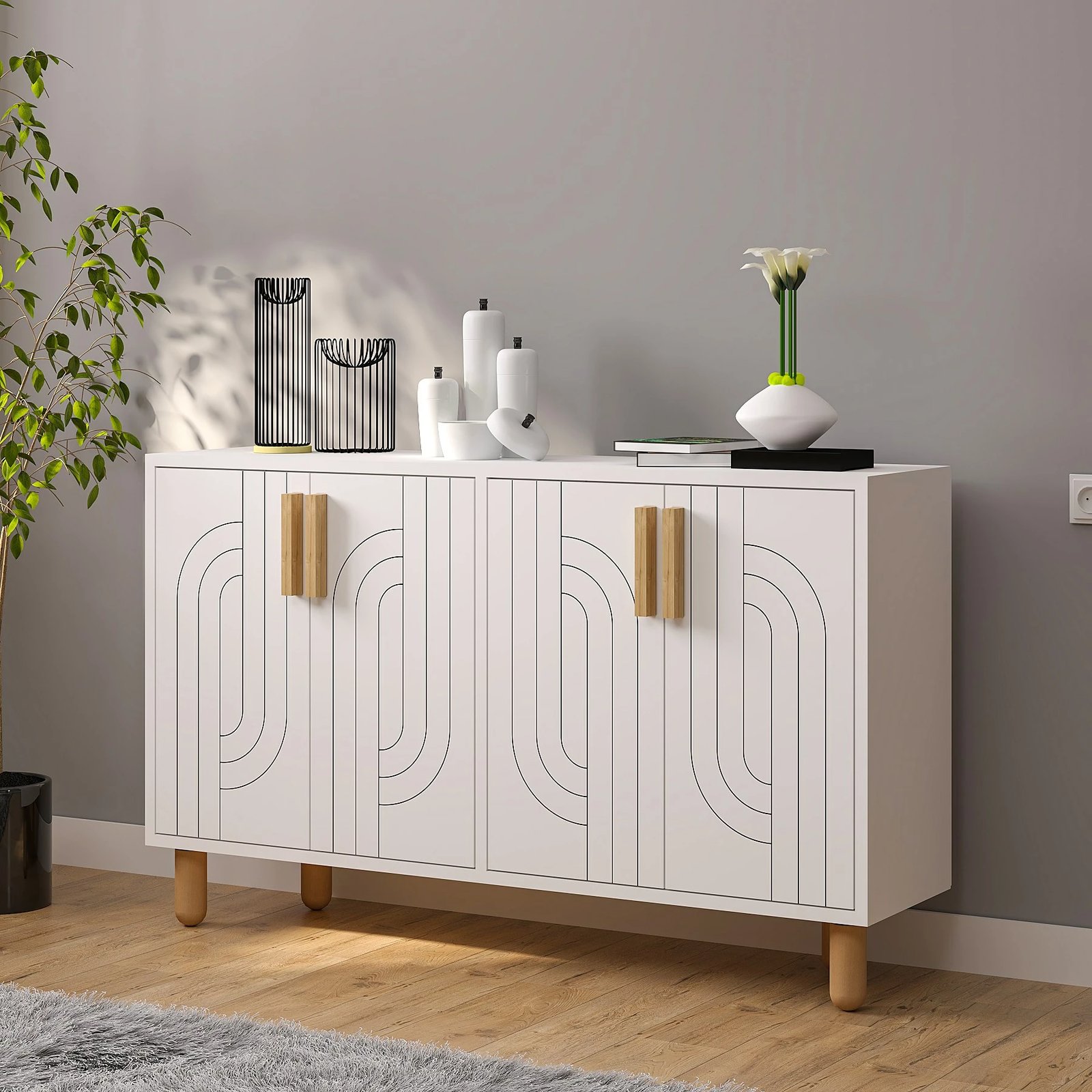 Konsolë Rodney, e bardhë