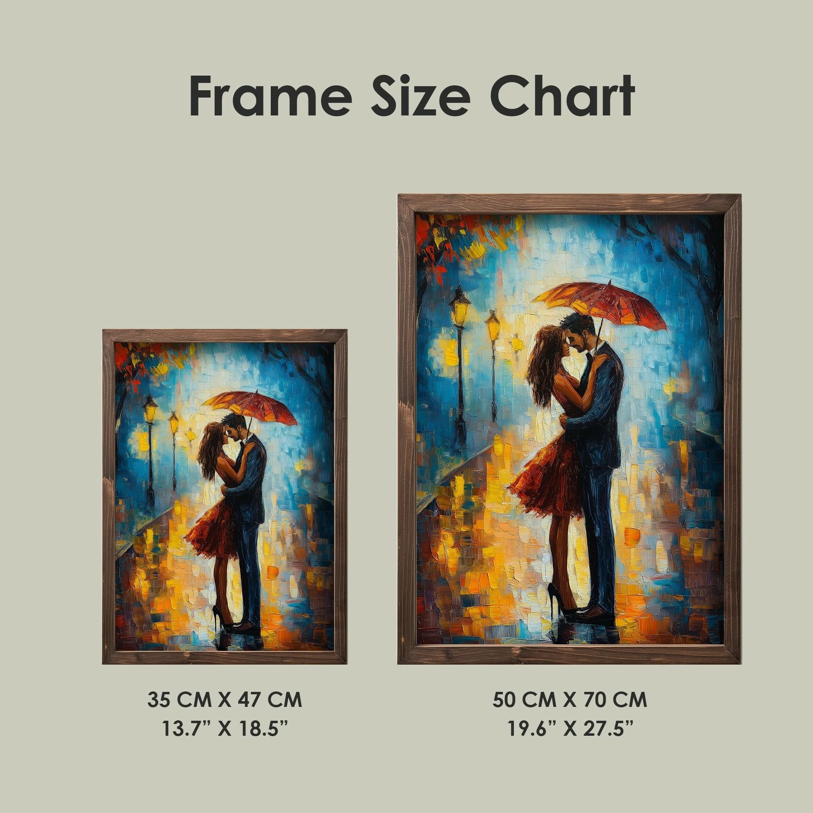 Pikturë dekorative me kornizë MDF, Wallity, TUN047-L, shumëngjyrëshe, 35x47x2 cm