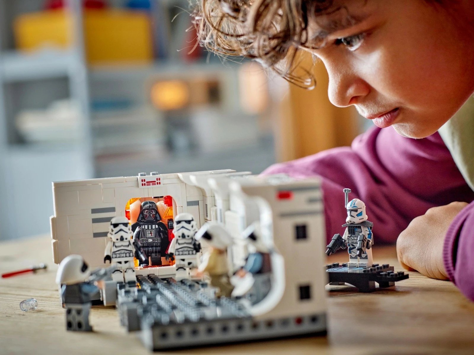 Set LEGO Star Wars Tantive IV Ship Entrance 75387, 502 pjesë, me minifigura, plastikë