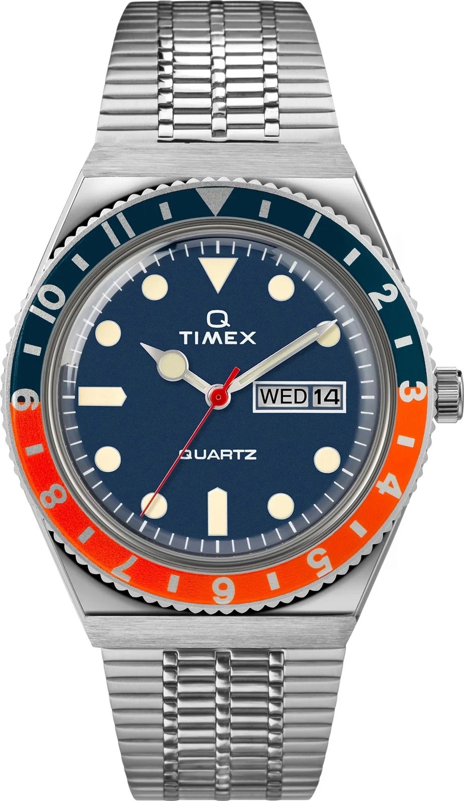 Orë dore për meshkuj TIMEX Q REISSUE, blu