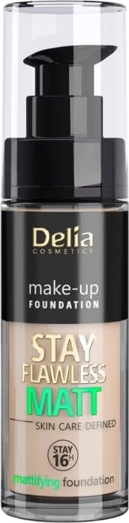Fondatinë për femra Delia Stay Flawless Matt Foundation Mattifying 405, 30ml