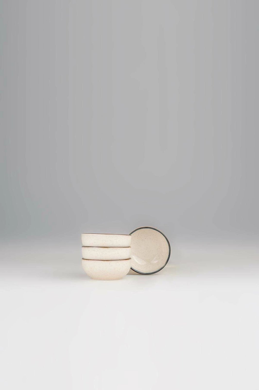 Set 4 pjese tasash porcelani, ngjyrë kaltër, Hermia Concept, NPMUL08KSS4880794