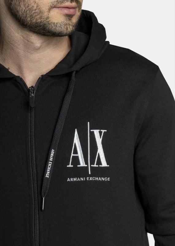 Duks për meshkuj Armani Exchange, i zi