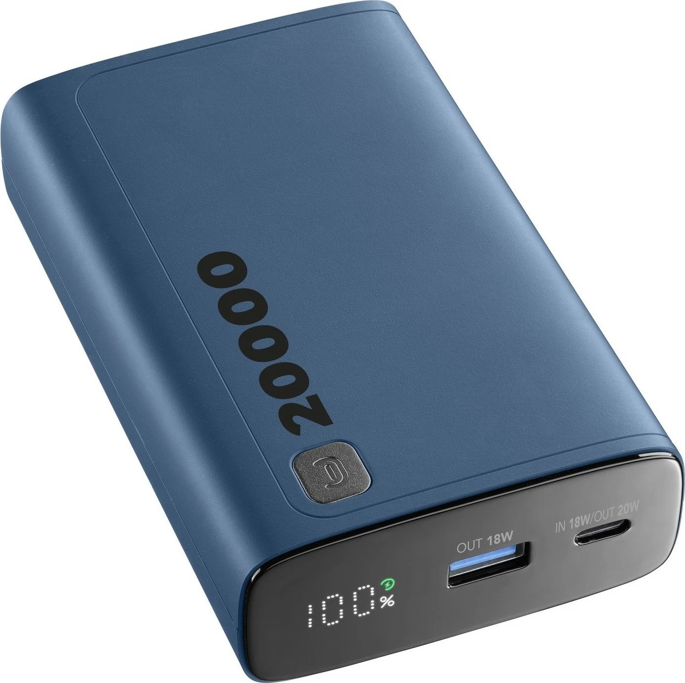 Powerbank Cellularline 20000 mAh, Power Delivery, blu